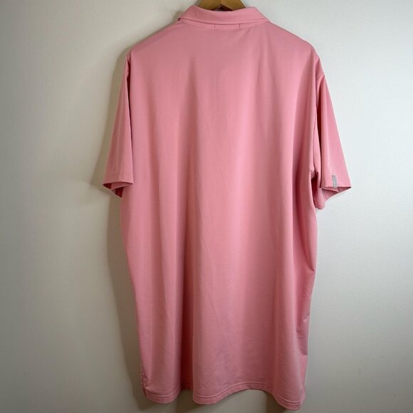 RLX Ralph Lauren Polo Shirt Mens XL Pink Performance Golf Moisture Wicking Tech - Picture 5 of 9